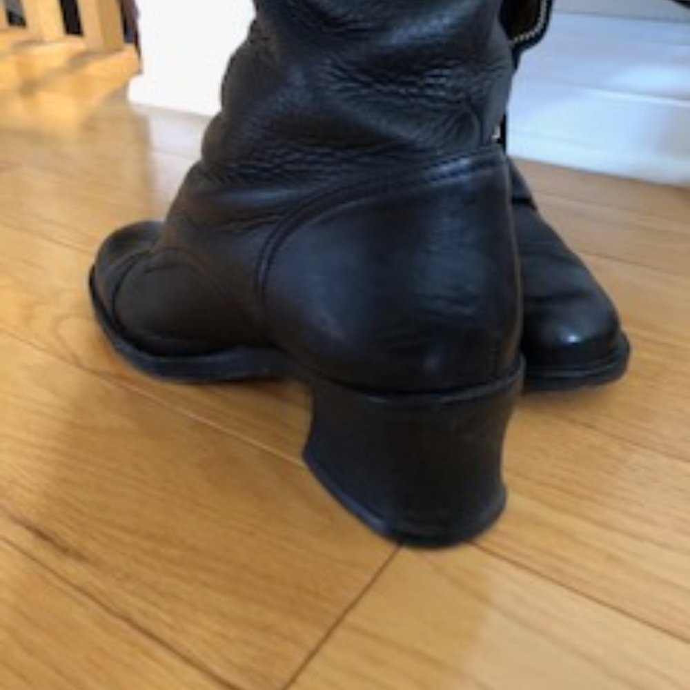 Leather Riding Boots Zip up - Picture 3 of 5